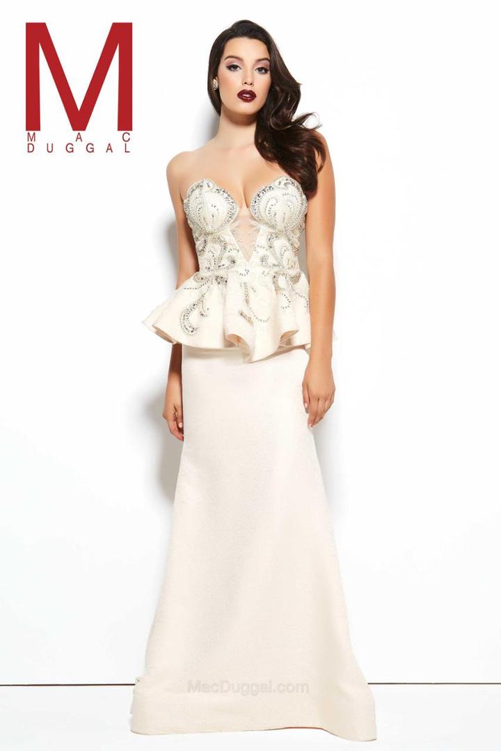 Mac Duggal - 48370 R Champagne