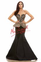 Cassandra Stone - 82396 Halter Gown In Leopard