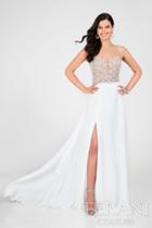 Terani Prom - Illusion Sweetheart Chiffon Gown 1712p2512