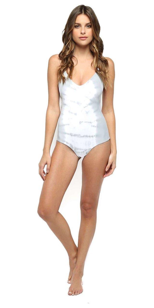 Bettinis - Tie Dye One Piece Lace Up Back