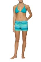 Helen Jon - 3 Lace-up Board Short-jade Coast