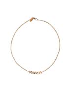 Heather Gardner - Chevron Necklace In Gold, Silver, Rose Gold, Or Mixed Metal