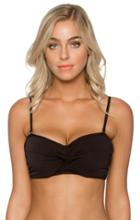 Sunsets Swimwear - Iconic Twist Bikini Top 55efghblck