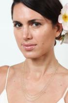 Heather Gardner - Triple Layer Petite Pearl Necklace