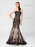 Montage By Mon Cheri - 117912 Fit And Flare Gown