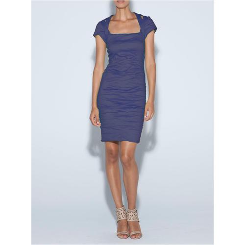Nicole Miller - Scrappy Dress In Periwinkle Blue