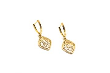 Tresor Collection - 18k Yellow Gold Earrings
