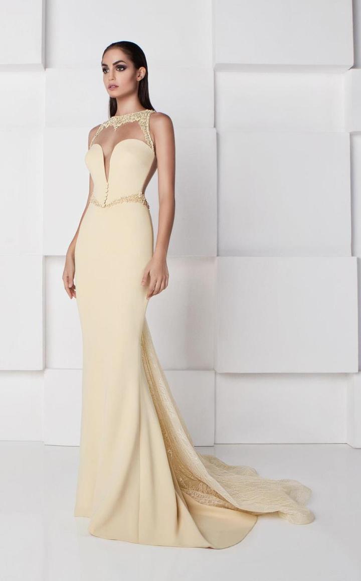 Saiid Kobeisy - Bedazzled Mermaid Gown 2757