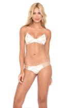 Luli Fama - Buena Onda Braided Hot Buns Bottom In White (l462598)