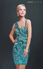 Mnm Couture - 8455s Teal