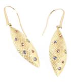 Nina Nguyen Jewelry - Moyen Marquise Gold Earrings