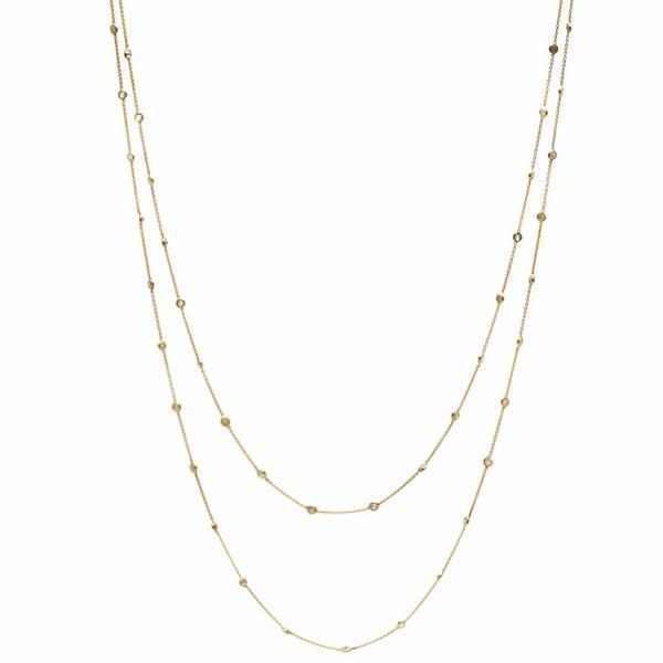 Tresor Collection - Diamond By The Yard Necklace In 18k Yellow Gold