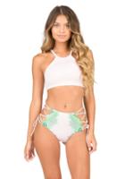 Lolli Swimwear - Tropical Top In Palms