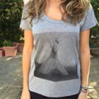 Moondance Crew T-shirt In Heather Grey