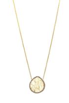 Tresor Collection - Golden Rutile & Diamond Necklace In 18k Yellow Gold