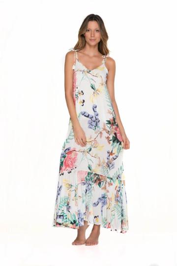 2018 Malai Swimwear - Ruffino Maxi Dress Cu0236