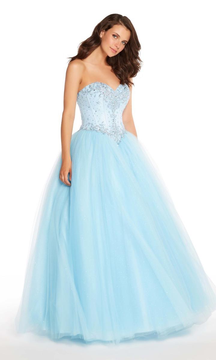 Alyce Paris - 60201 Strapless Sweetheart Corset Detailed Ballgown