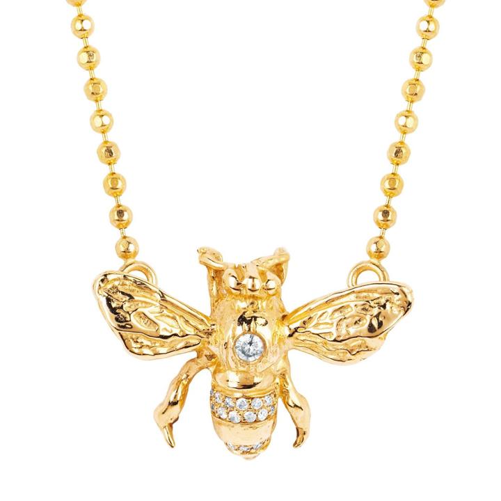 Logan Hollowell - Sacred Honey Bee Necklace