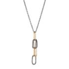 Ashley Schenkein Jewelry - Telluride Mixed Metal Short Chain Necklace