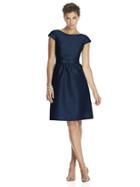 Alfred Sung - D568 Bridesmaid Dress In Midnight