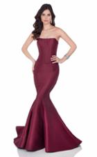 Terani Couture - Tailored Boned Corset Mermaid Gown 1622e1561