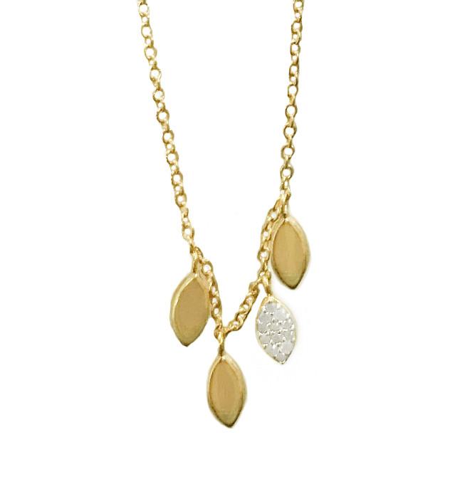 Bonheur Jewelry - Sabine Gold Necklace