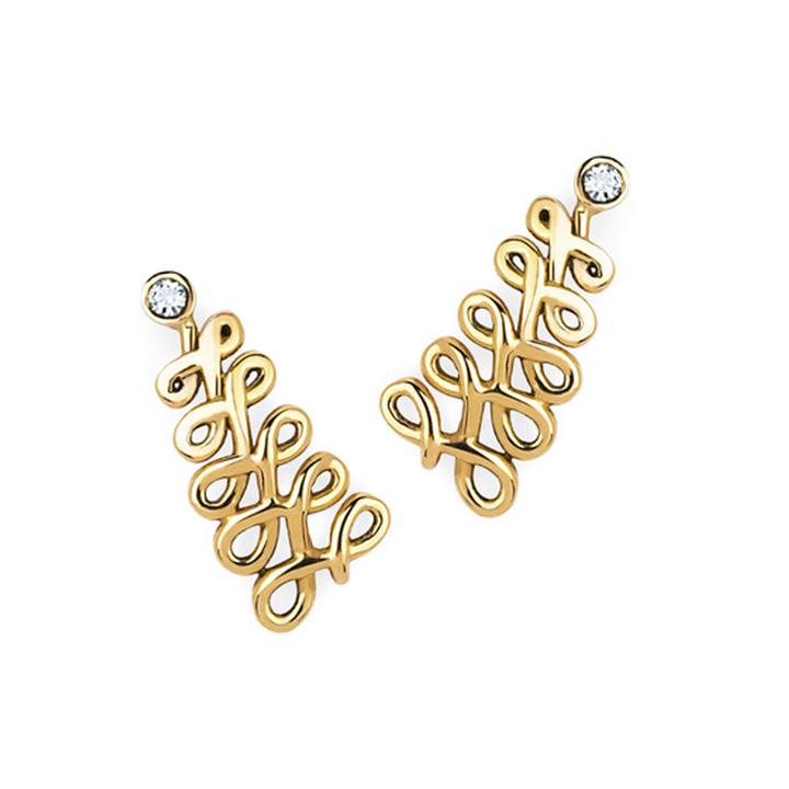 Logan Hollowell - Winding Star Earrings