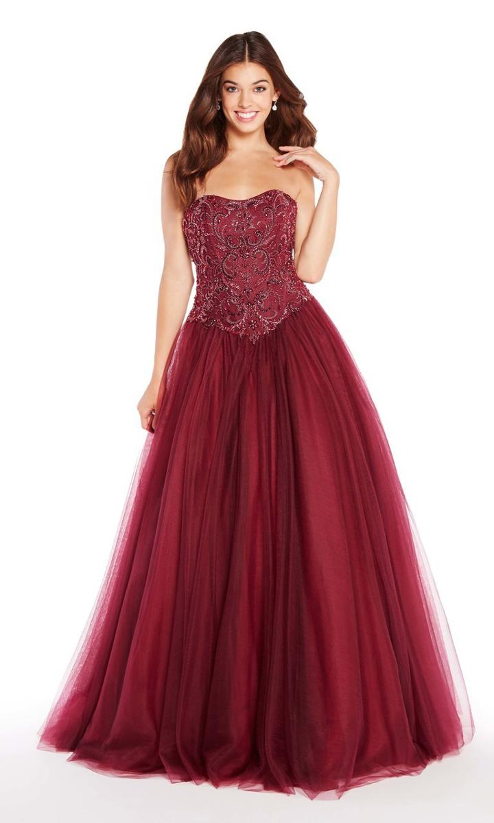 Alyce Paris - 60203 Beaded Strapless Tulle Ballgown