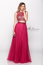 Milano Formals - Magnificent Two-piece A-line Dress E1965
