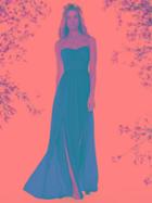Social Bridesmaids By Dessy - 8159 Dress In Burgundy