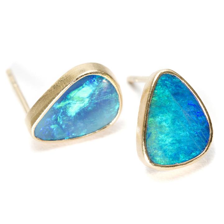 Nina Nguyen Jewelry - Serendipity 14k Gold Stud Earrings