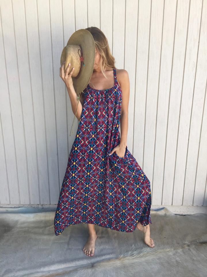 Tysa - Leigh Dress In Gateway Bird Of Paradise