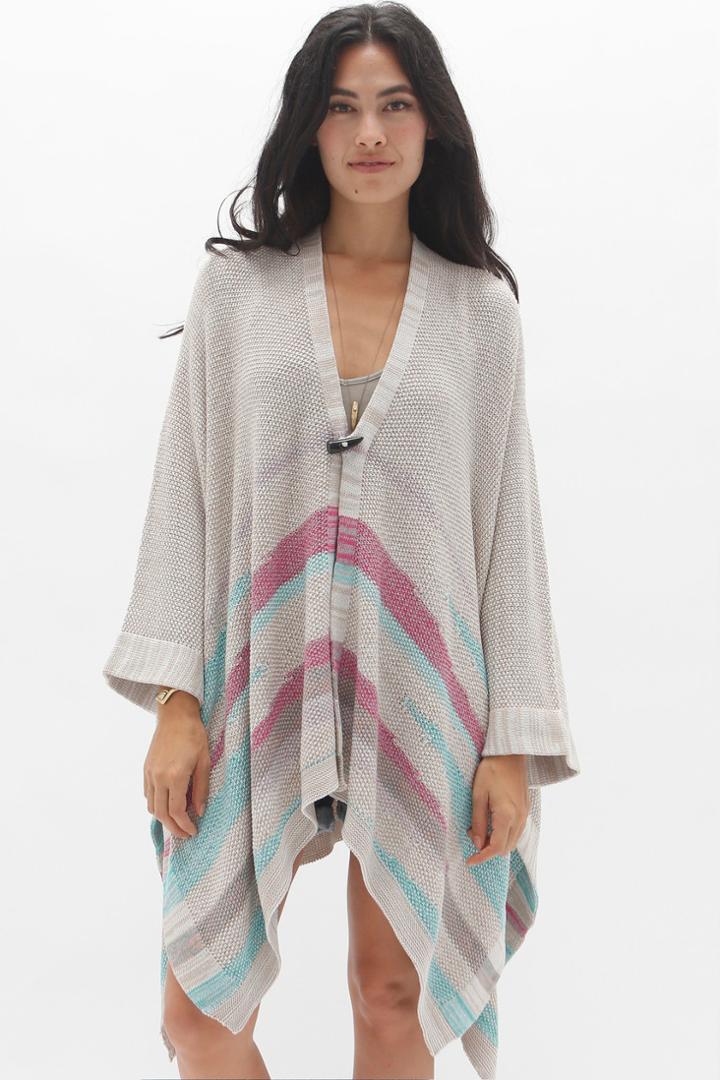 Goddis - Emily Poncho In Glass