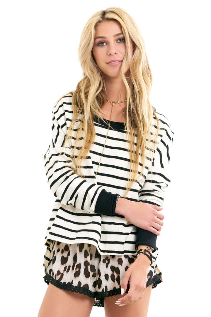 Saltwater Luxe - Wildest Dream Pullover Stripe