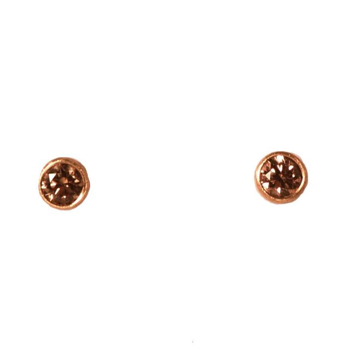 Mabel Chong - Chocolate Diamond Stud Earrings-wholesale