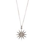 Ashley Schenkein Jewelry - Brooklyn Small Starburst Diamond Necklace