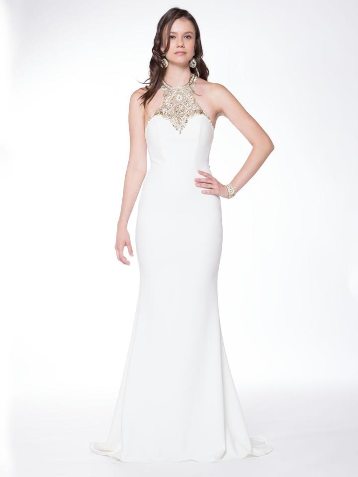 Colors Dress - 1723 Pure Decadence Halter Evening Dress