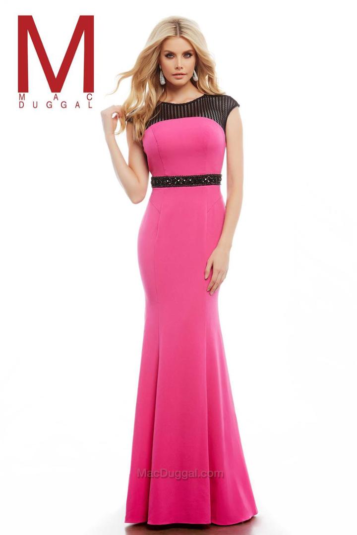 Cassandra Stone - 11007 A Fuchsia / Black