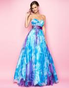 Blush - Stylish Sweetheart A-line Dress 5203