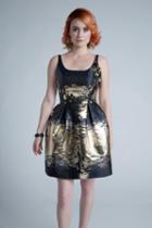 Milano Formals - E2291 Sleeveless Gilded Cocktail Dress