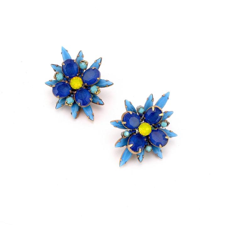 Elizabeth Cole Jewelry - Forget-me-not Earrings