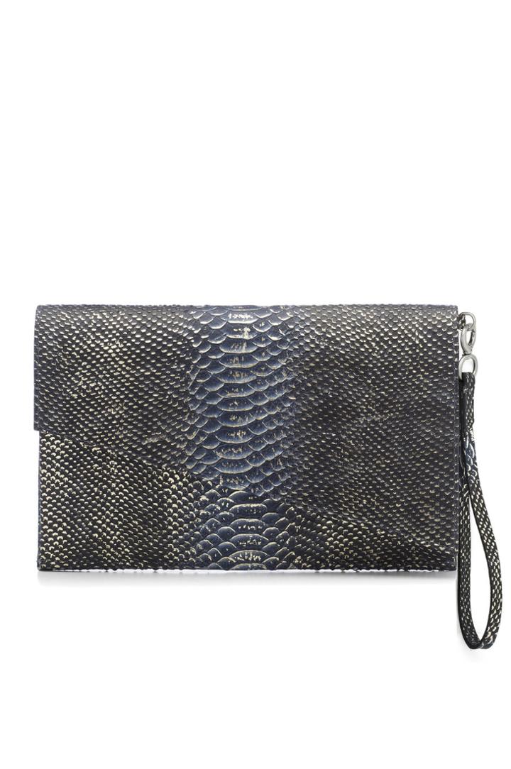 August Handbags - The Chelsea - Petrol Snake