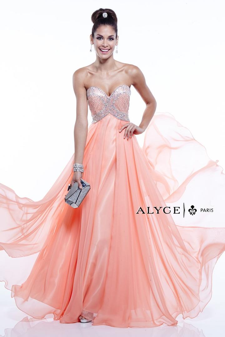 Alyce Paris - 6403 Prom Dress In Coral