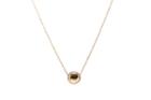 Tresor Collection - Lente Necklace In 18k Rose Gold With Diamond Pave Frame