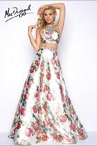 Mac Duggal - Two Piece Prom Dress With Jeweled Neckline 66036m