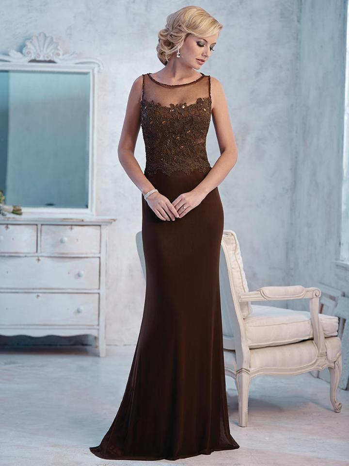 Christina Wu Elegance - 17766 Sleeveless Illusion Neckline Gown