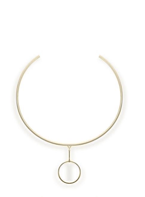 Bonheur Jewelry - Elle Gold Drop Choker