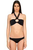 Caffe Swimwear - Multi Strap Halter Bikini In Black