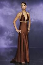 Tiffany Homecoming - 2780 Plunging Halter Sheath Dress