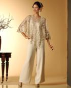 Soulmates - C8812 Silk Beaded Poncho
